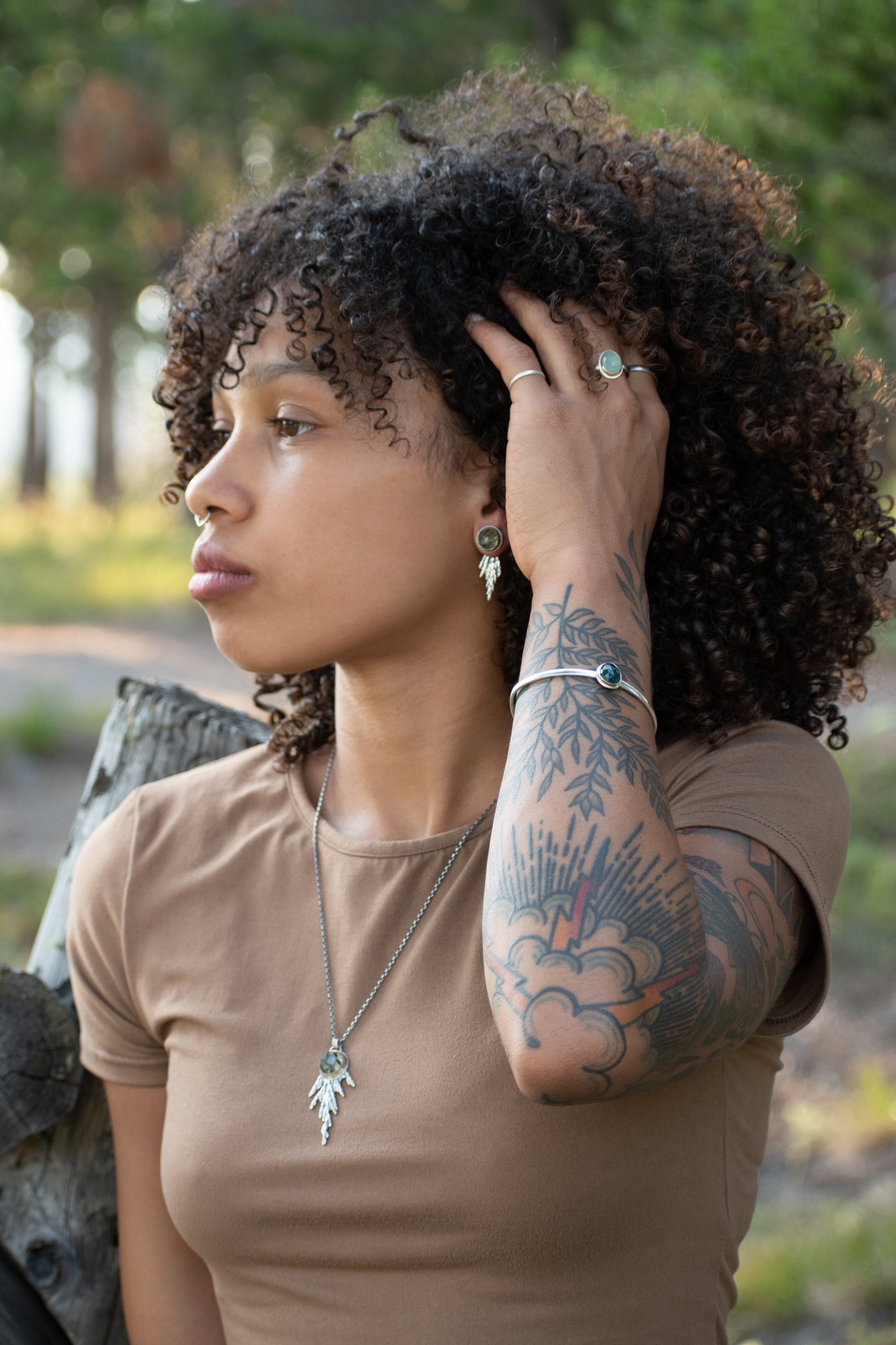 Cedar Ear Jackets with Green Rutile