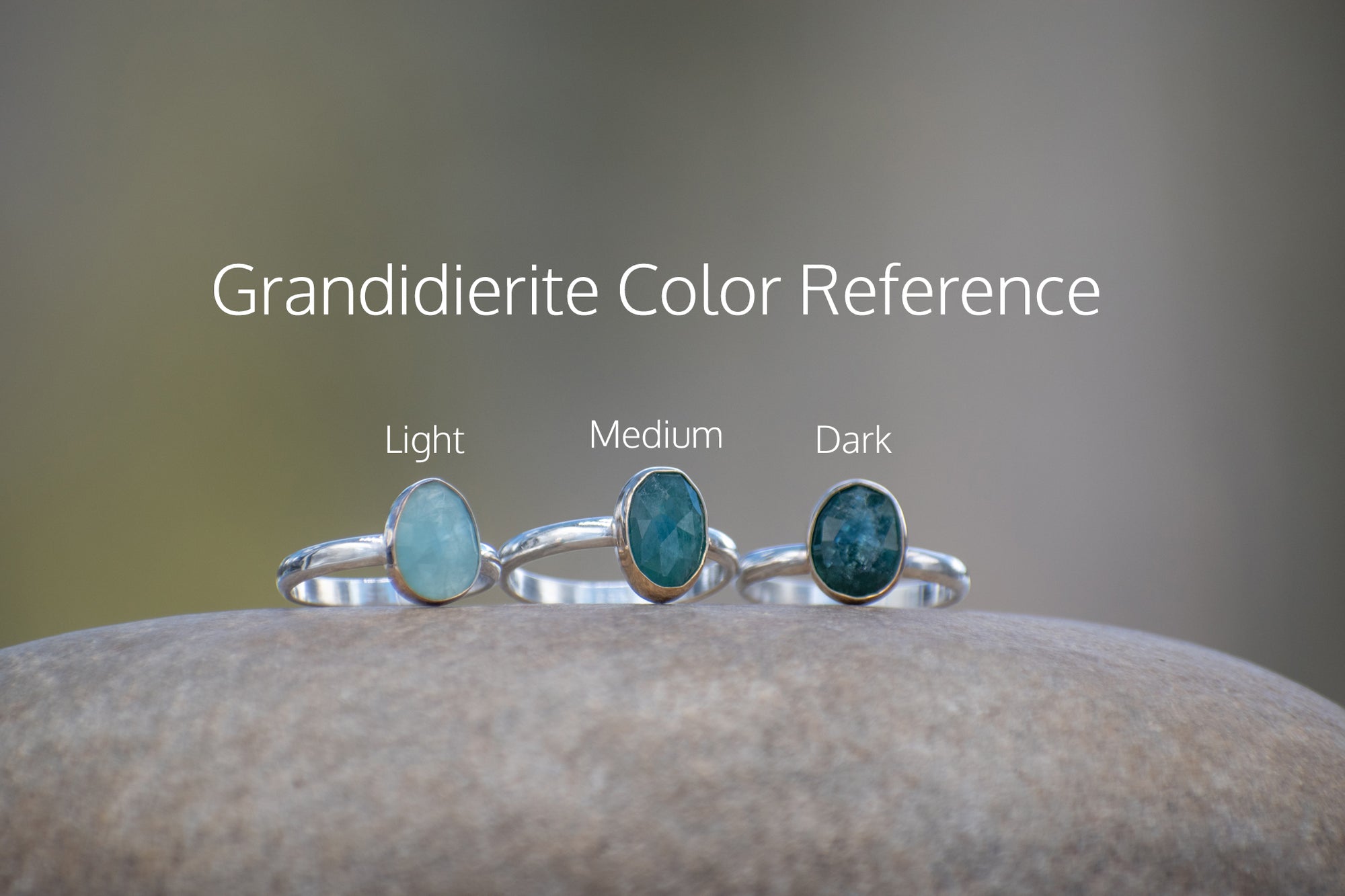 Grandidierite Stacking Ring