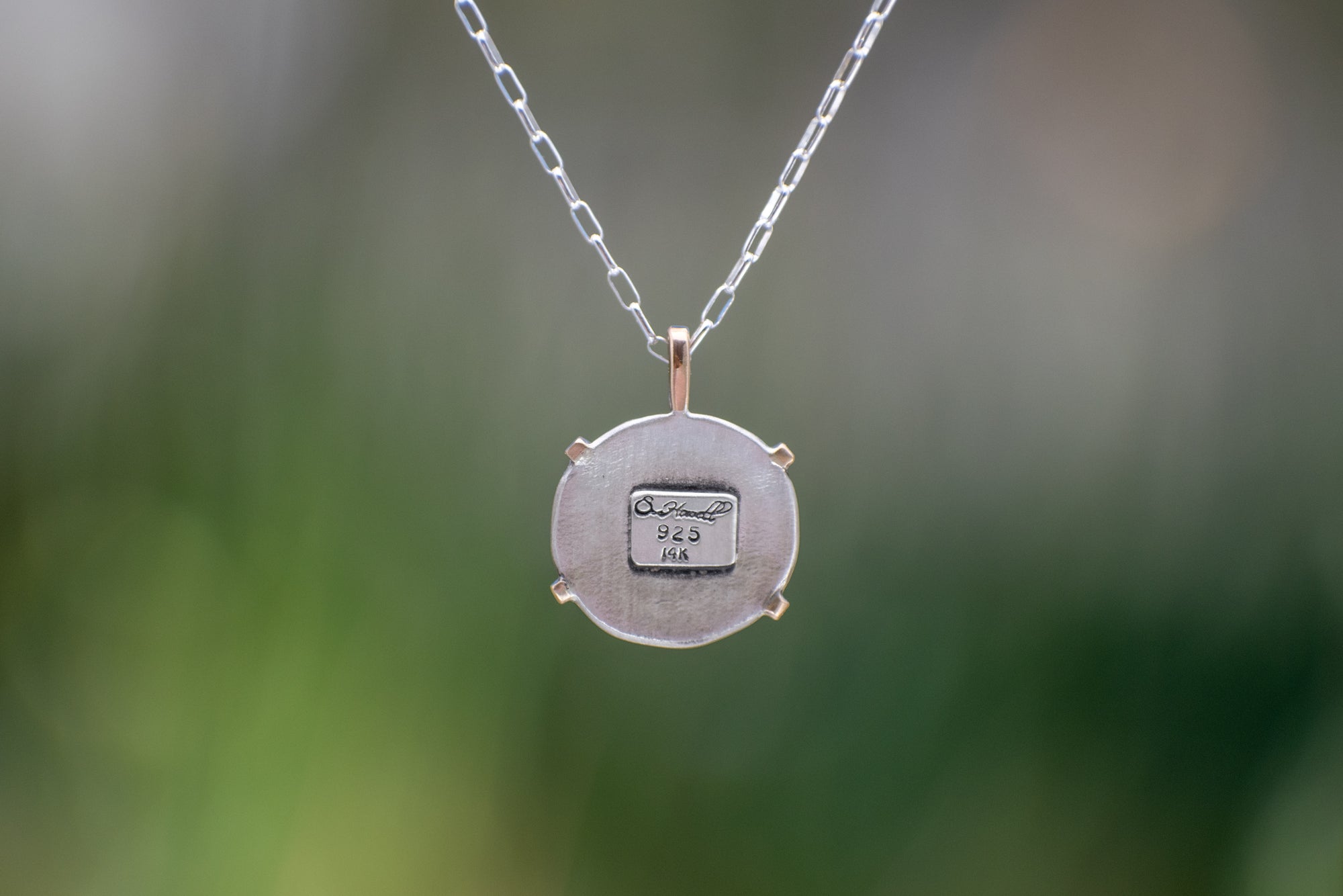Round Wild Meadow Necklace