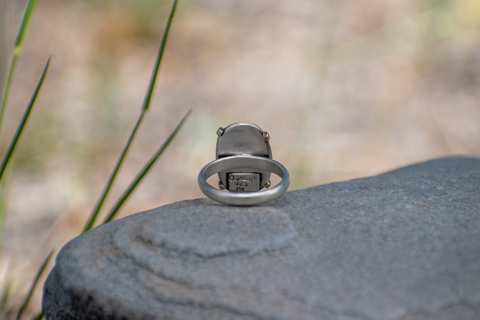 Oval Wild Meadow Ring