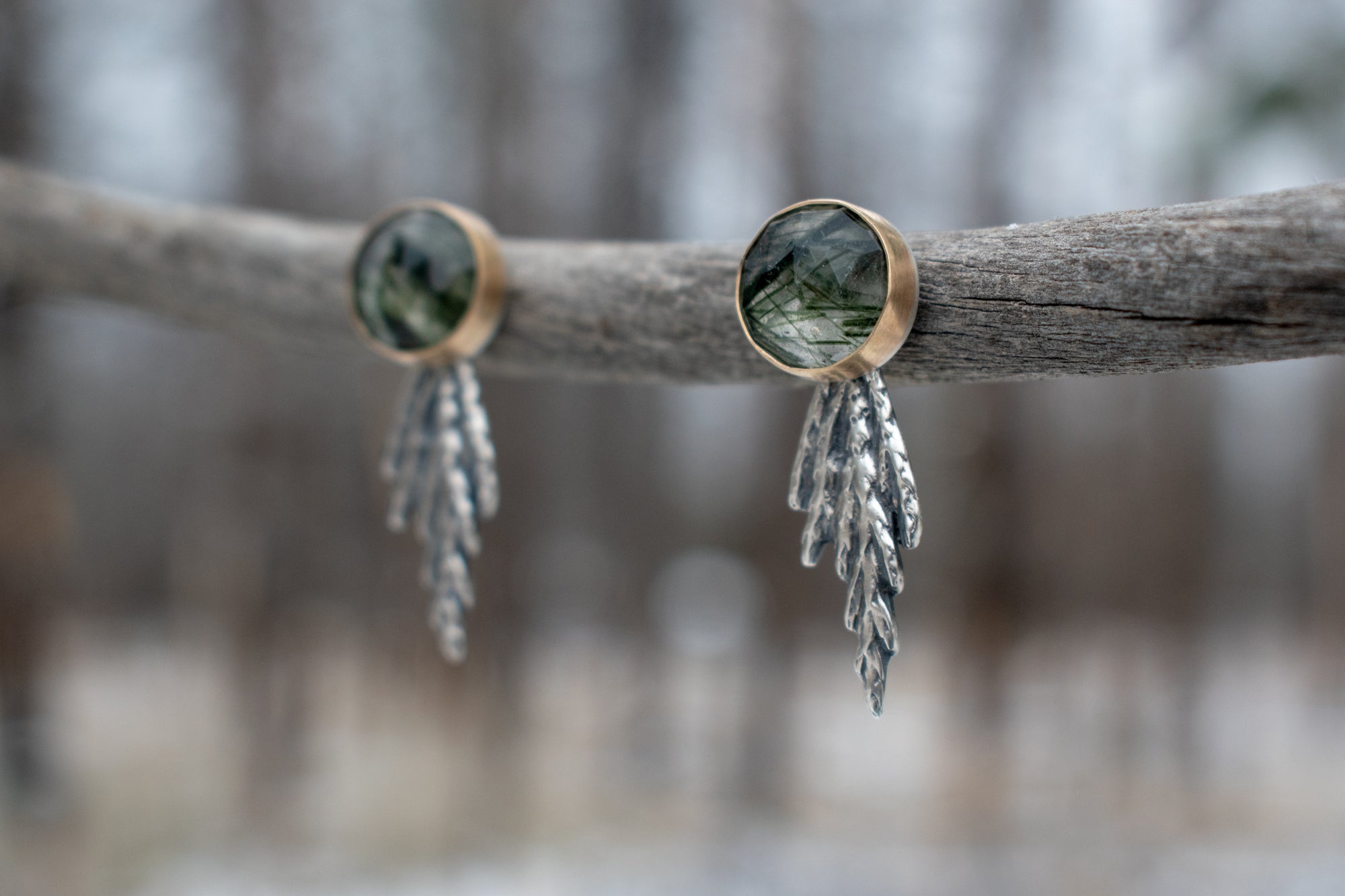 Cedar Ear Jackets with Green Rutile