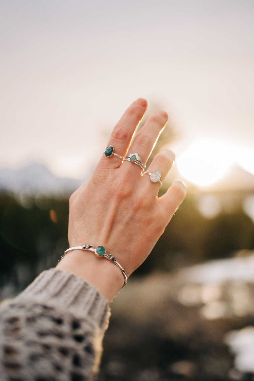 Mountain Texture Ring