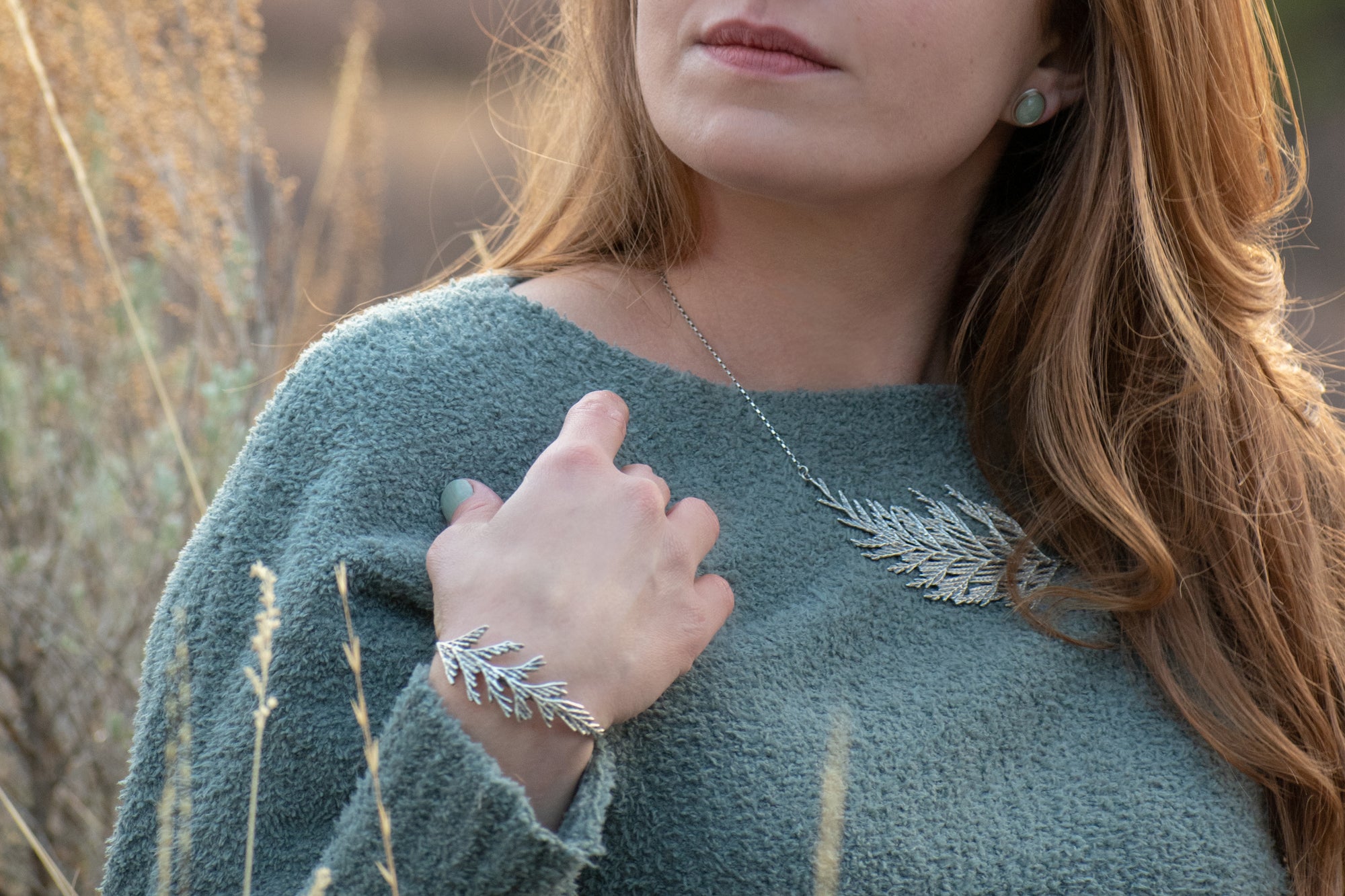 Cedar Statement Necklace