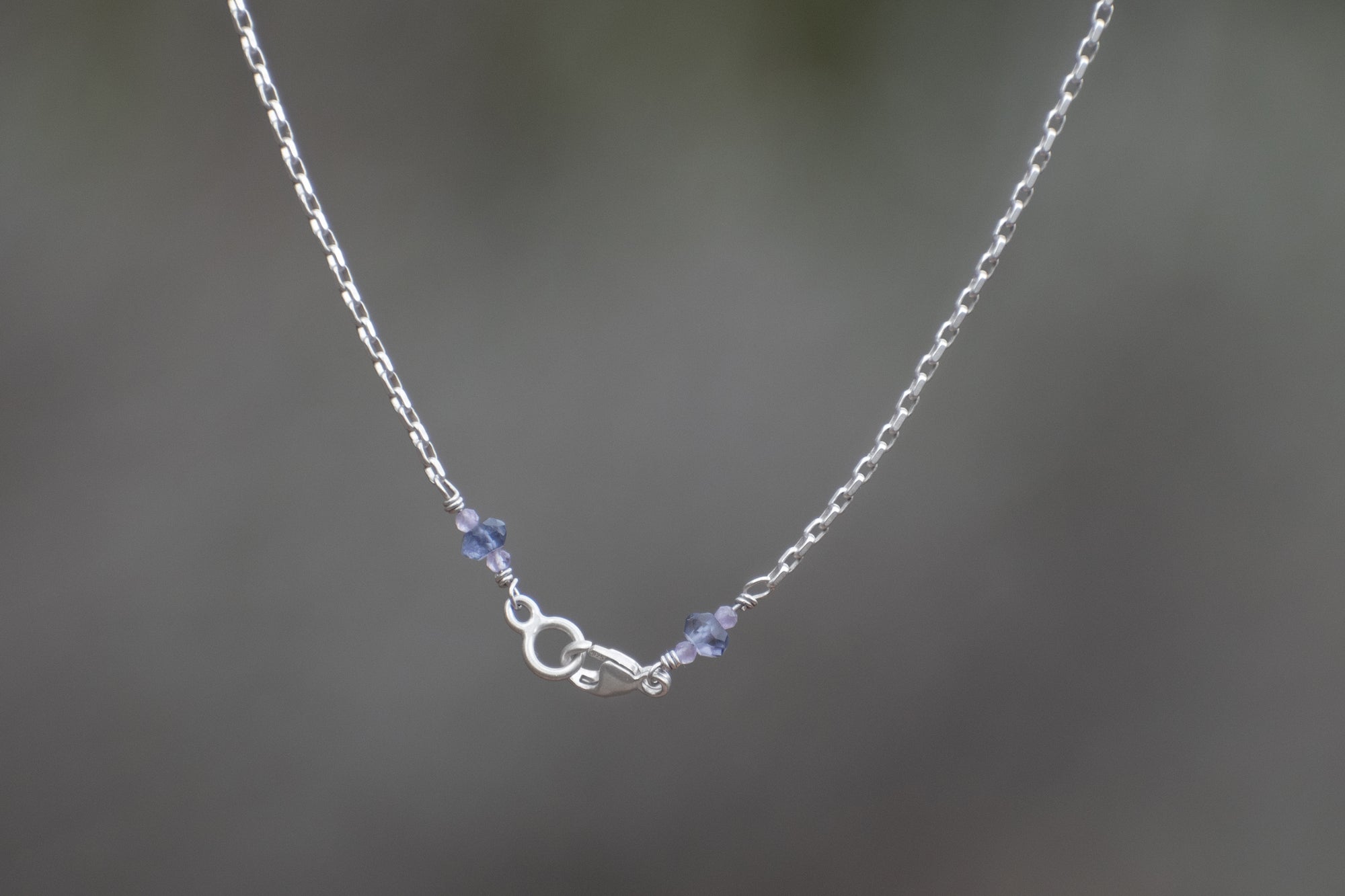 Horizontal Lupine Necklace