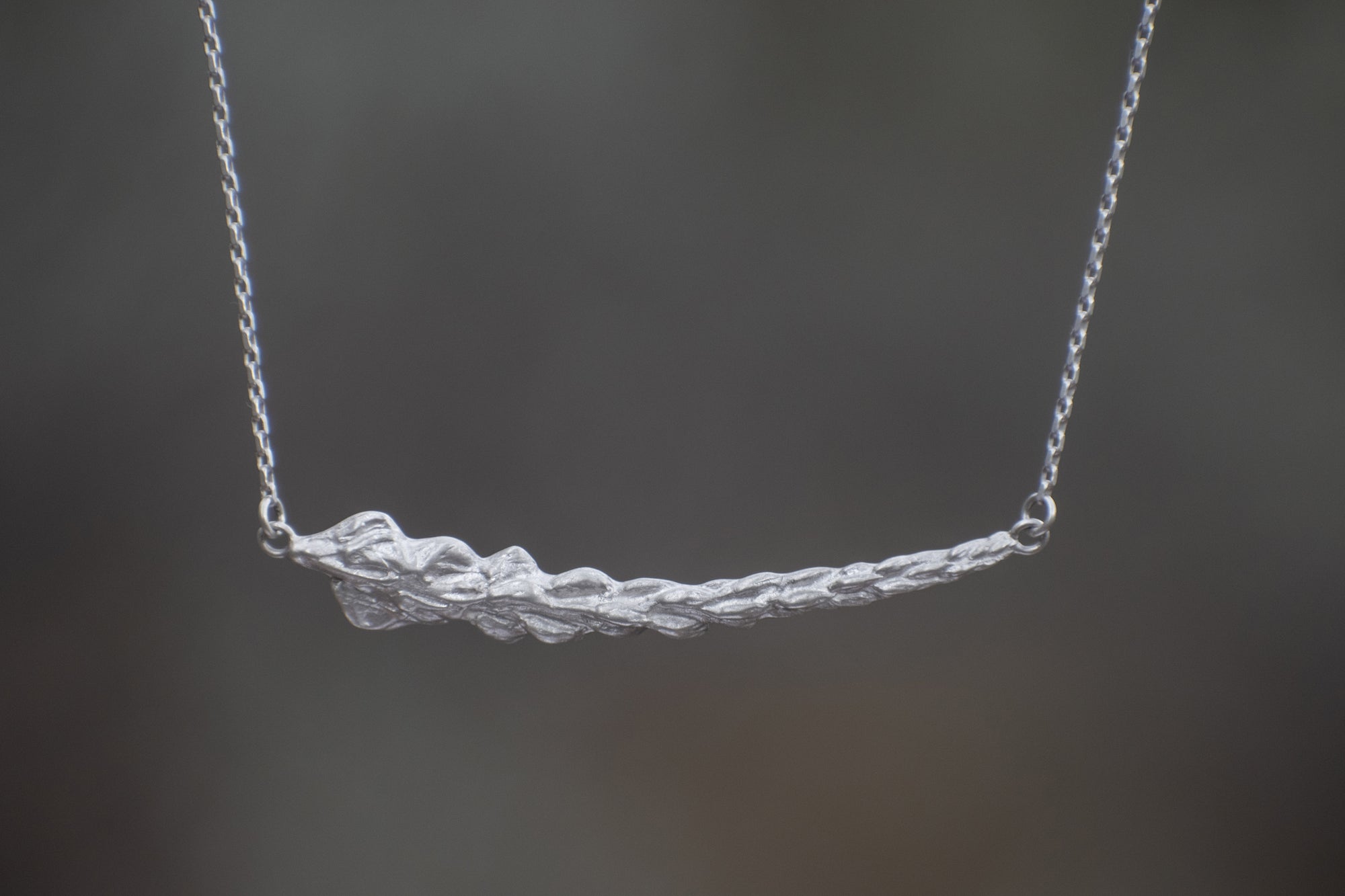 Horizontal Lupine Necklace