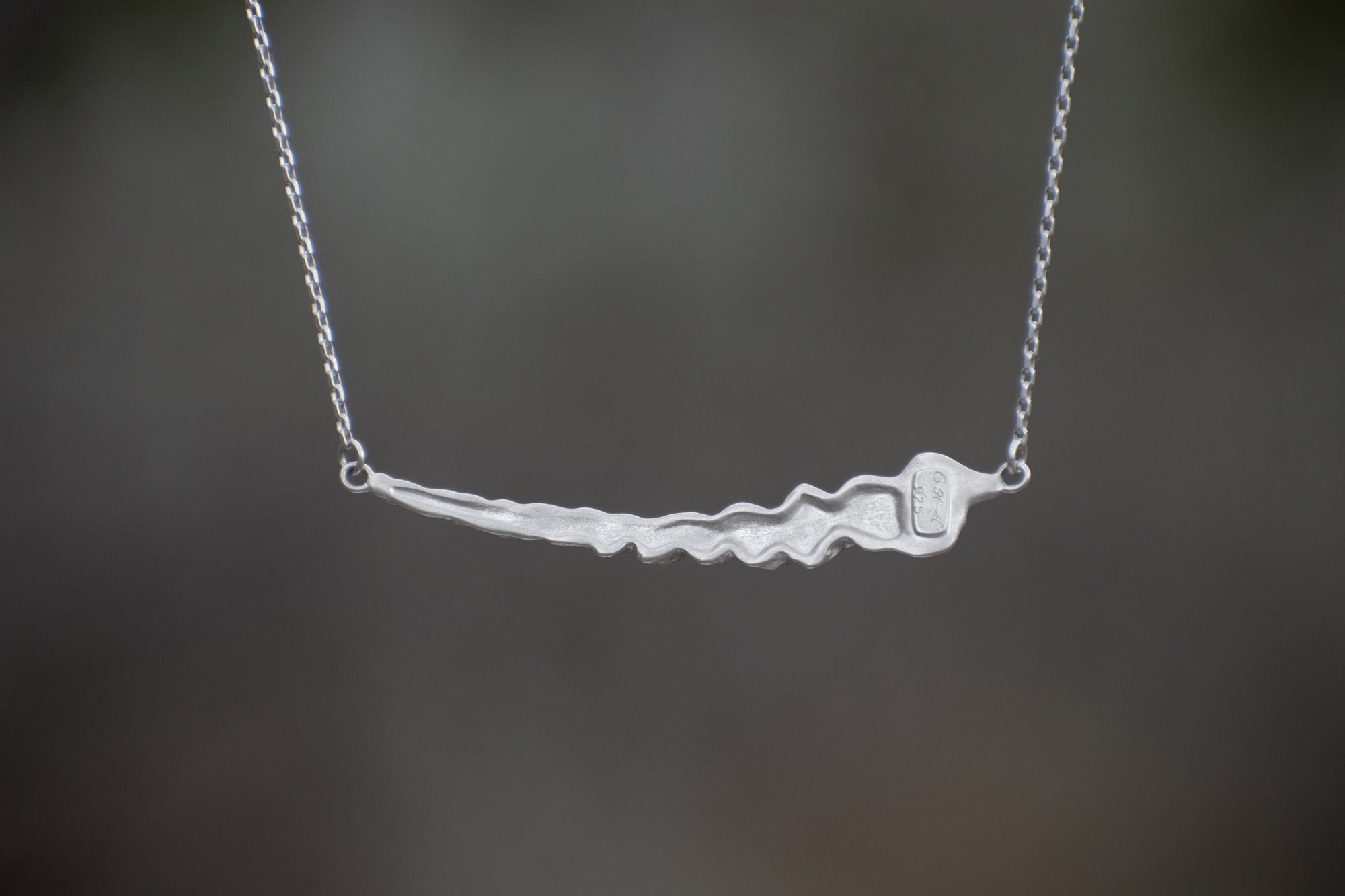 Horizontal Lupine Necklace