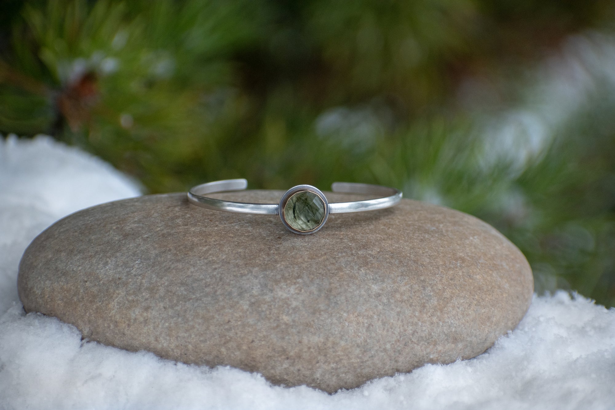 Green Rutile Cuff