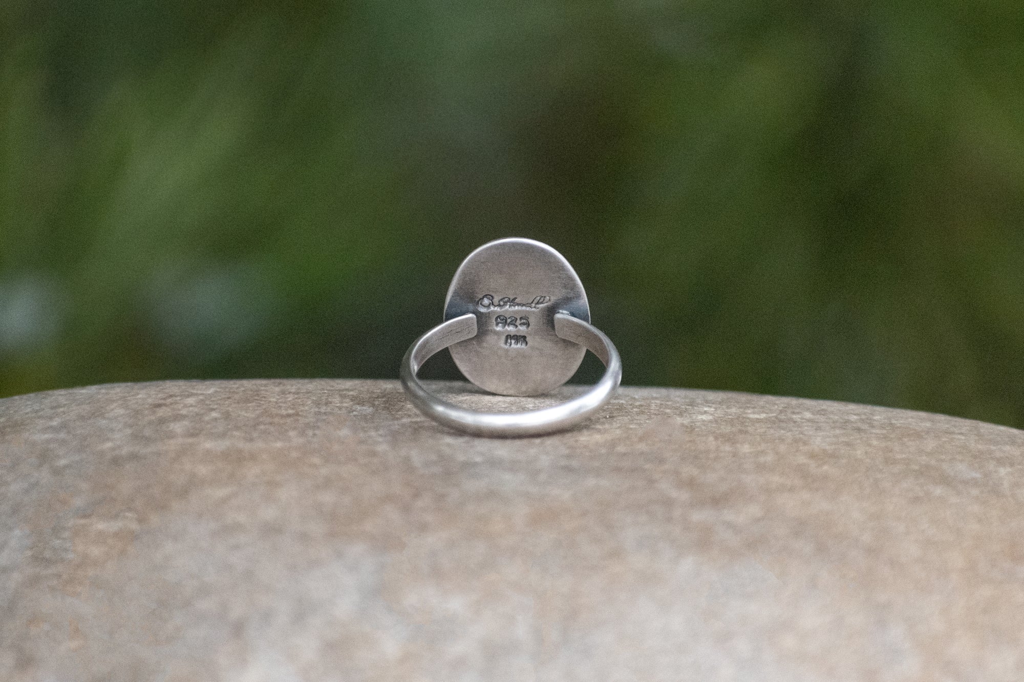 Green Sapphire Ring - S. Howell Studios