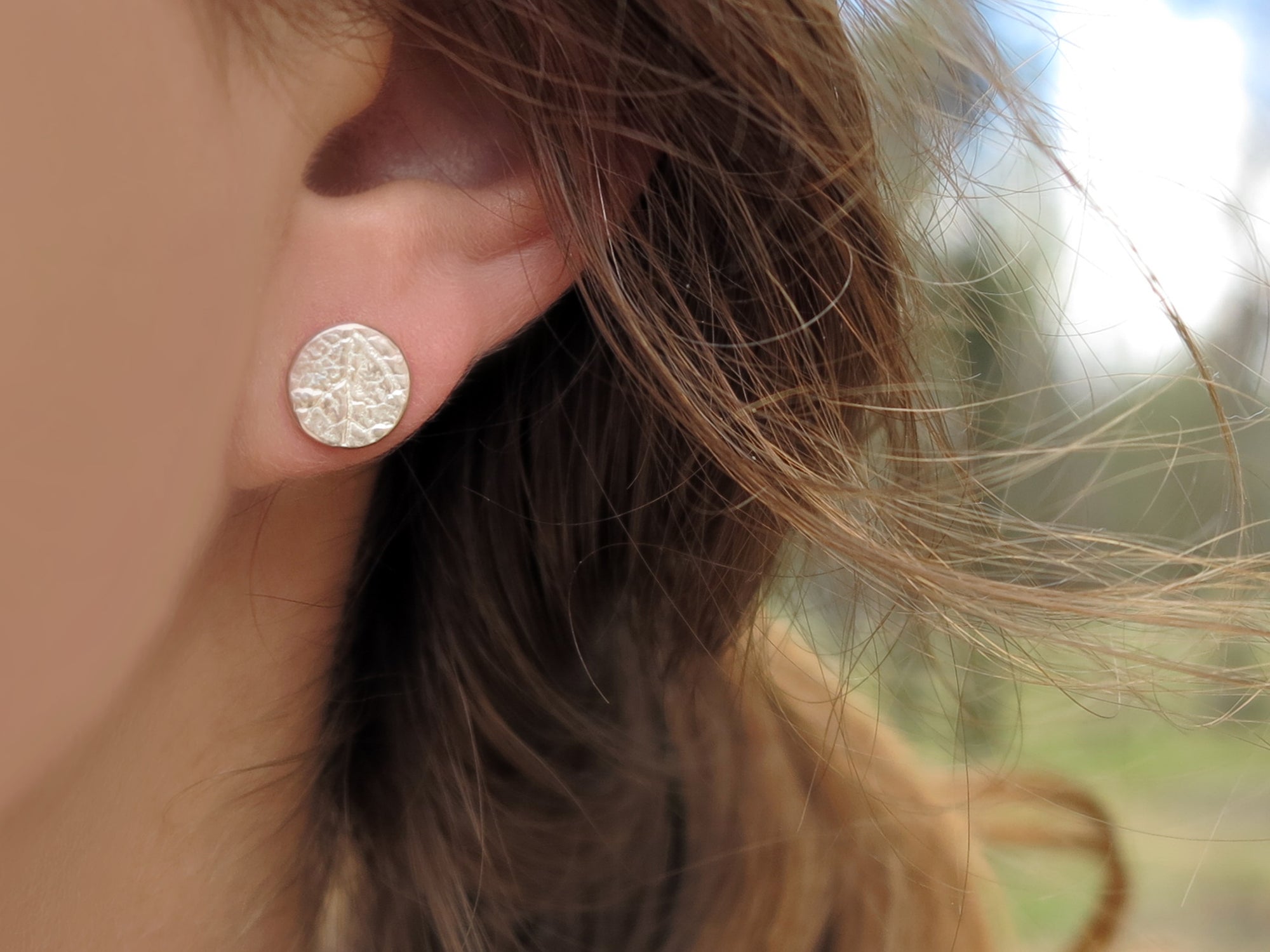 Round Leaf Studs